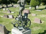 OK, Grove, Headstone Symbols and Meanings, Unique, Wheelchair