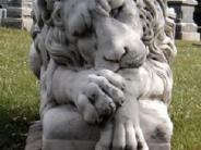OK, Grove, Headstone Symbols and Meanings, Lion (View 2)
