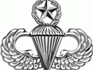 OK, Grove, Headstone Symbols and Meanings, United States Army Airborne Master Parachutist
