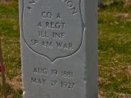 OK, Grove, Headstone Symbols and Meanings, Spanish American War