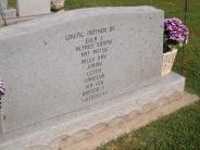 OK, Grove, Olympus Cemetery, Samples, Ettie M. (Kilmer) Headstone (Back View)