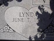 OK, Grove, Olympus Cemetery, Vernon, Lynda Headstone (Close Up)