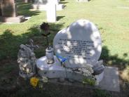 OK, Grove, Olympus Cemetery, Zieba, Charity Jean Headstone (Back View)