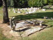 OK, Grove, Olympus Cemetery, Crewell, Tonya Michelle (Plot View 2)