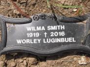 OK, Grove, Olympus Cemetery, Funeral Marker, Smith, Wilma L.