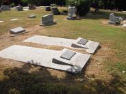 OK, Grove, Olympus Cemetery, Family Plot, Lentz, Maude M. & Vern C. 