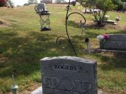 OK, Grove, Olympus Cemetery, Headstone, Rogers, Gilliam Leroy & Emma Lou (View 2)