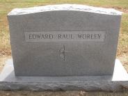 OK, Grove, Olympus Cemetery, Headstone, Worley, Edward Raul