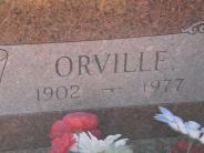 OK, Grove, Olympus Cemetery, Headstone Close Up, Roberts, Orville