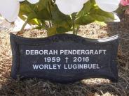 OK, Grove, Olympus Cemetery, Funeral Marker, Pendergraft, Deborah