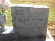 OK, Grove, Olympus Cemetery, Headstone Close Up, Bowman, William Edward (Sonny)
