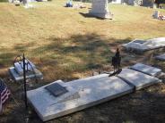 OK, Grove, Olympus Cemetery, Family Plot, Bates, Charles A. & Emma D.