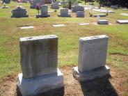 OK, Grove, Olympus Cemetery, Family Plot, Whitmire, Martha E. & R. C.