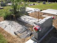 OK, Grove, Olympus Cemetery, Family Plot, Caudill, Lige & Cora Ona