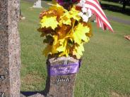 OK, Grove, Olympus Cemetery, Headstone Close Up (Front View), Caudill, Jack M.