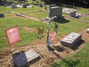 OK, Grove, Olympus Cemetery, Family Plot, Caudill, Robert Wayne