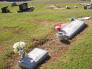 OK, Grove, Olympus Cemetery, Family Plot, Morris, George A. & Marguerite E.