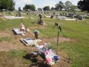 OK, Grove, Olympus Cemetery, Family Plot, Adams, Leroy Bud