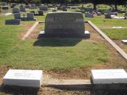OK, Grove, Olympus Cemetery, Family Plot, Mansfield, William Joseph & Emily Clara