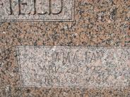 OK, Grove, Olympus Cemetery, Headstone Close Up, Mansfield, Emma Fay