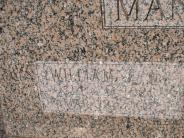 OK, Grove, Olympus Cemetery, Headstone Close Up, Mansfield, William J. Jr.