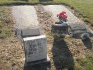 OK, Grove, Olympus Cemetery, Family Plot, Meridith, Bettie A. & James L.