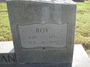 OK, Grove, Olympus Cemetery, Headstone Close Up, Hottman, Charles L. "Roy"