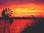 oklahoma, grove, grand lake, sunsets