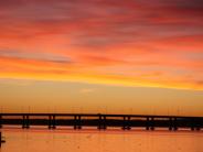 oklahoma, grove, grand lake, sailboat bridge