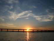 oklahoma, grove, grand lake, sailboat bridge