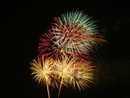 oklahoma, grove, grand lake, fireworks