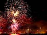 oklahoma, grove, grand lake, 4th of July celebration, fireworks, family
