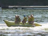 Riding a Hot Dog on Grand Lake