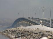 Sailboat Bridge in Winter