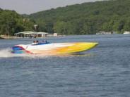 High Performance Boat on Grand Lake