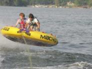 Tubing on Grand Lake