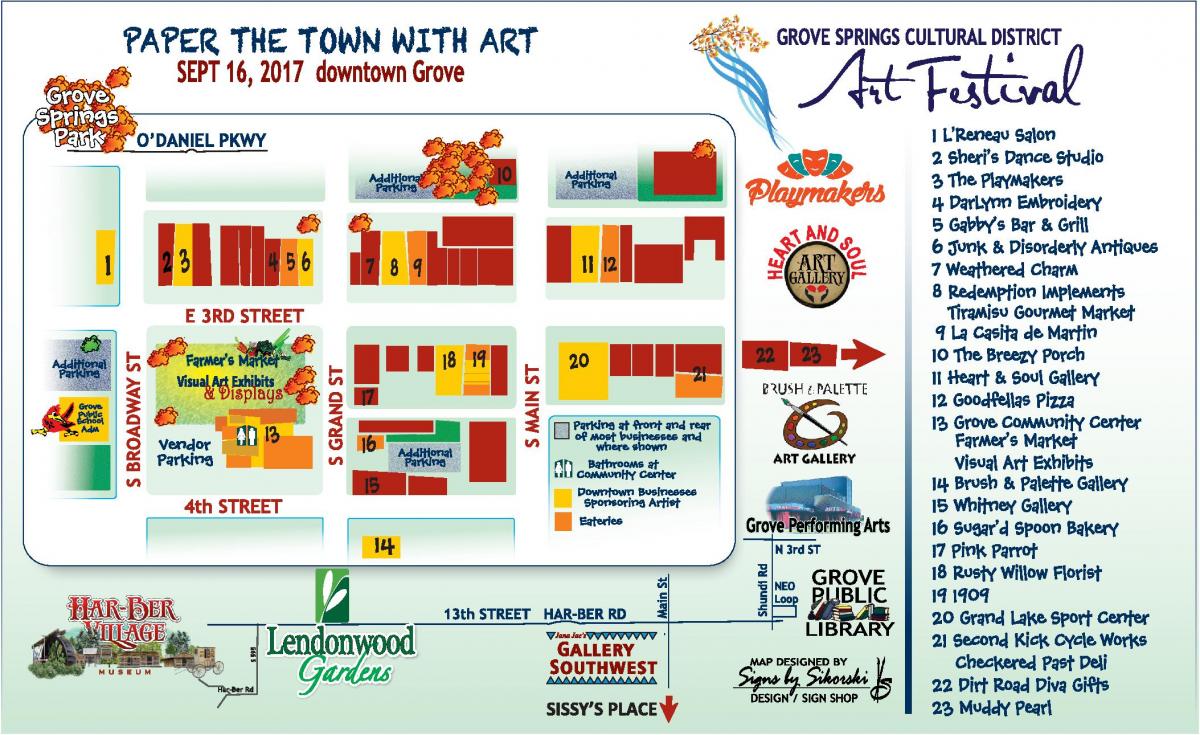 Art Festival (Page 1) OK, Grove, Art Festival