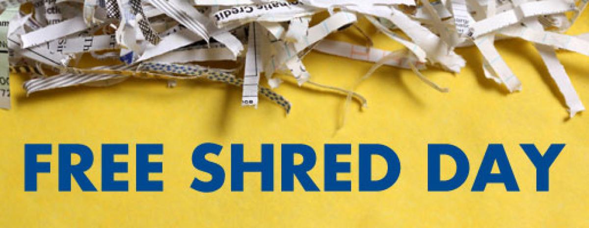 Grand Savings Bank of Grove, OK Free Shred Day 2018