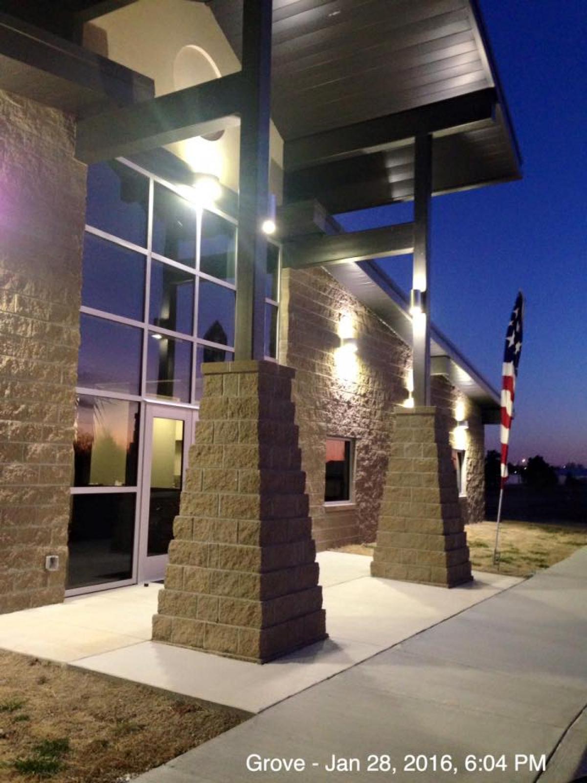 oklahoma, grove, grand lake, regional airport, new terminal