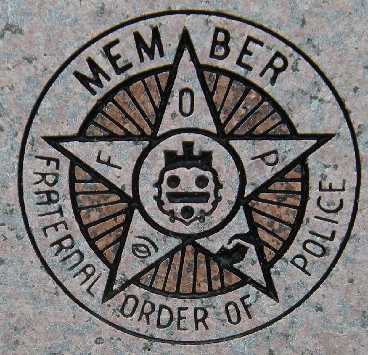 OK, Grove, Headstone Symbols and Meanings, Fraternal Order of Police (FOP)