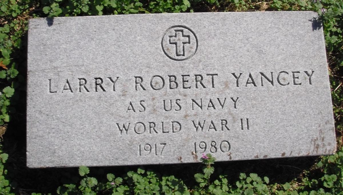 OK, Grove, Olympus Cemetery, Military Headstone, Yancey, Larry Robert