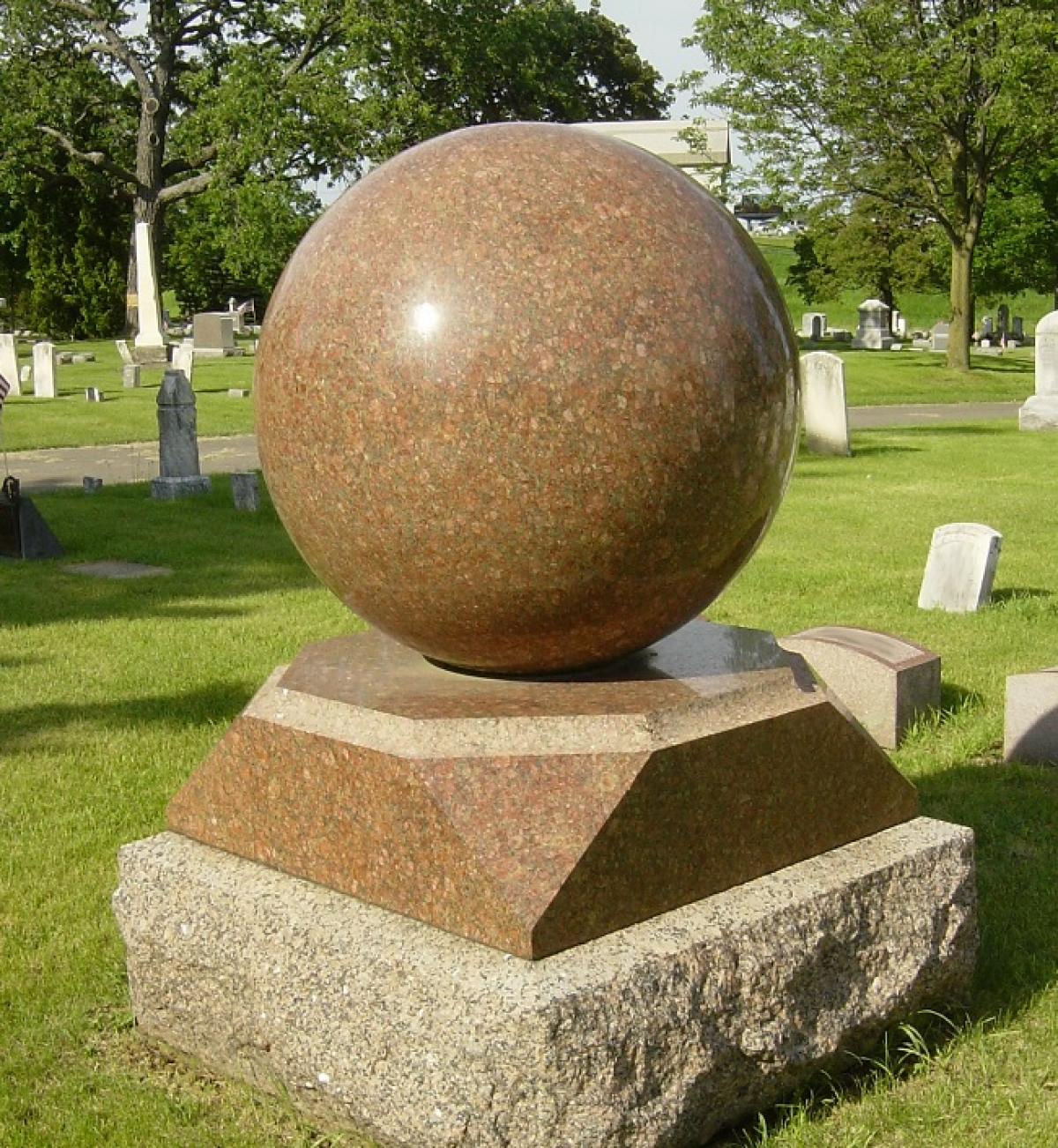 OK, Grove, Headstone Symbols and Meanings, Orb