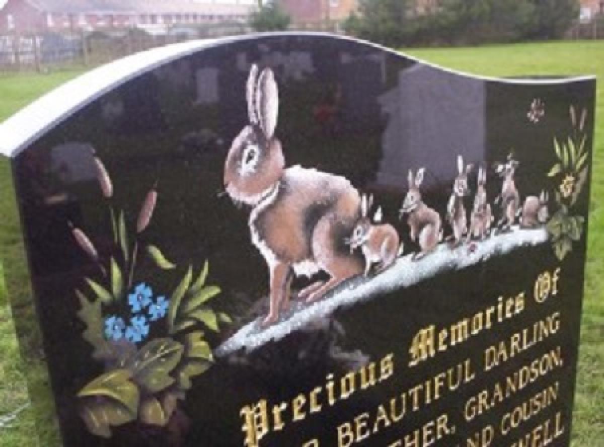 OK, Grove, Headstone Symbols and Meanings, Rabbit