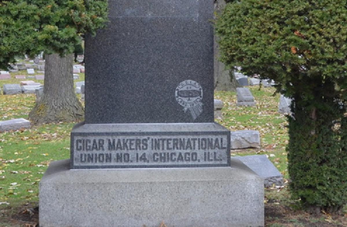 Cigar Makers International Union OK, Grove, Headstone Symbols and Meanings, Cigar Makers International Union