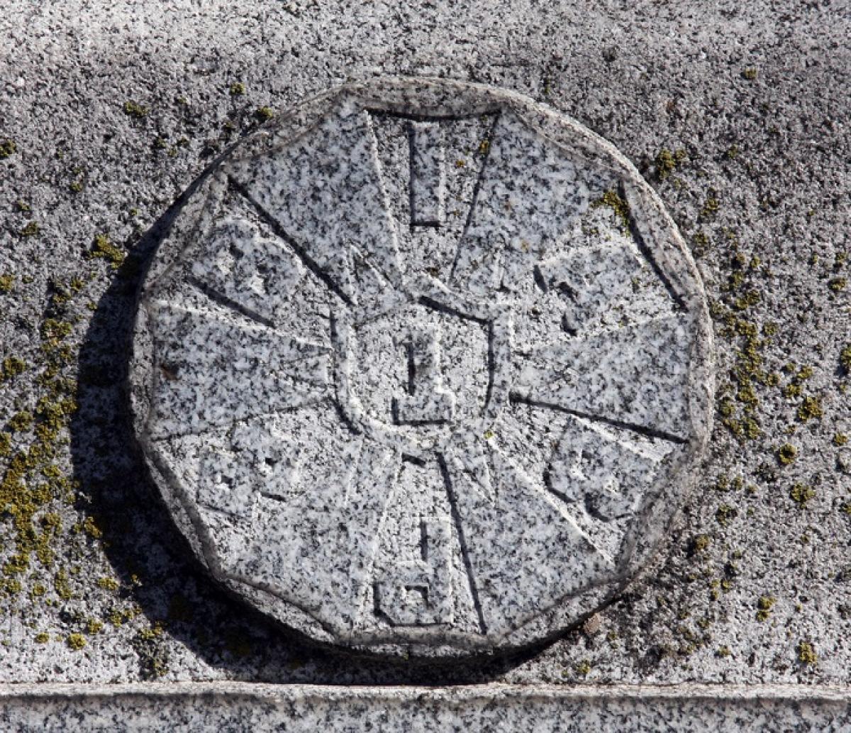 International Alliance of Bill Posters and Billers of America OK, Grove, Headstone Symbols and Meanings, International Alliance of Bill Posters and Billers of America