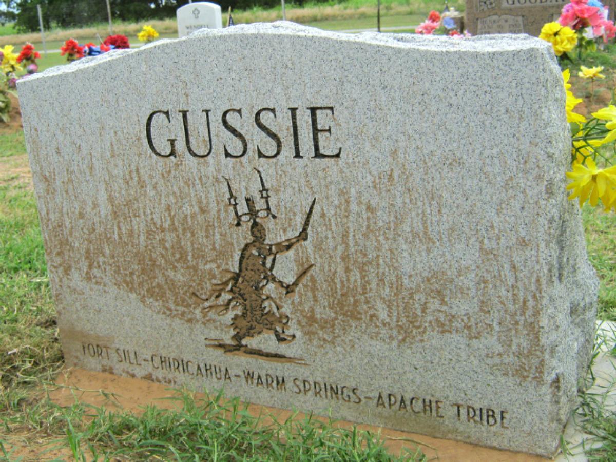 OK, Grove, Headstone Symbols and Meanings, Fort Sill Apache Tribe