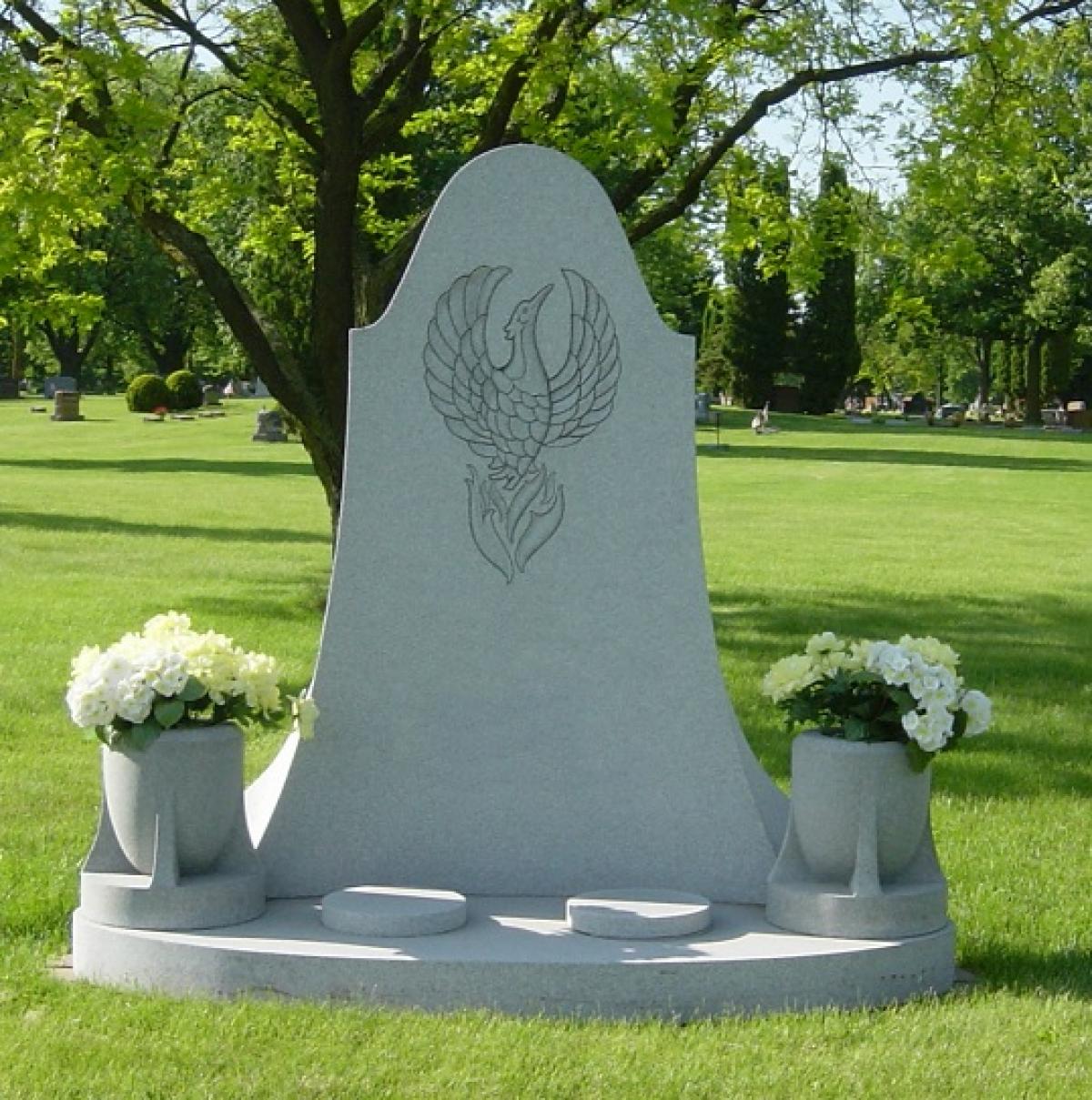 OK, Grove, Headstone Symbols and Meanings, Phoenix