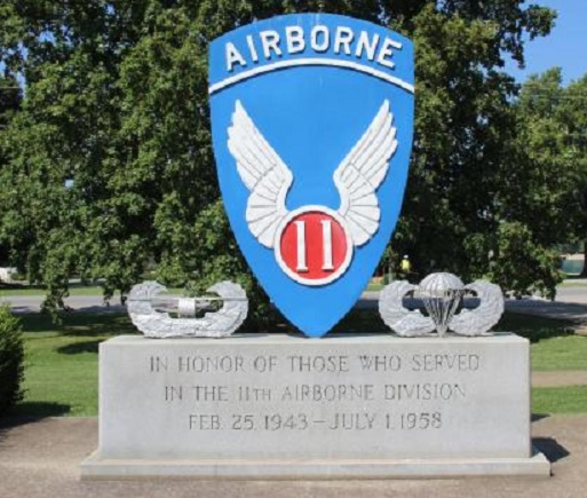 OK, Grove, Headstone Symbols and Meanings, United States Army 11th Airborne Division (Angels)