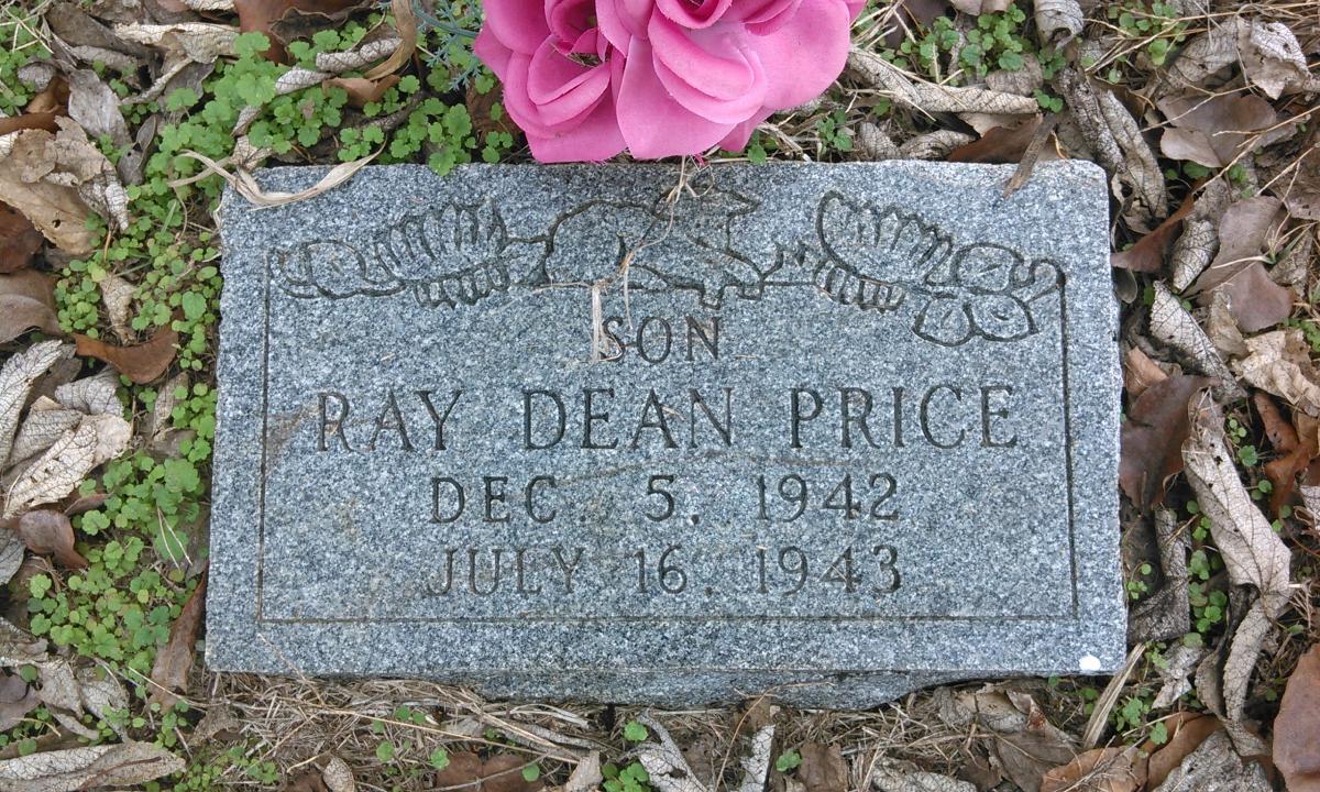 OK, Grove, Buzzard Cemetery, Price, Ray Dean Headstone