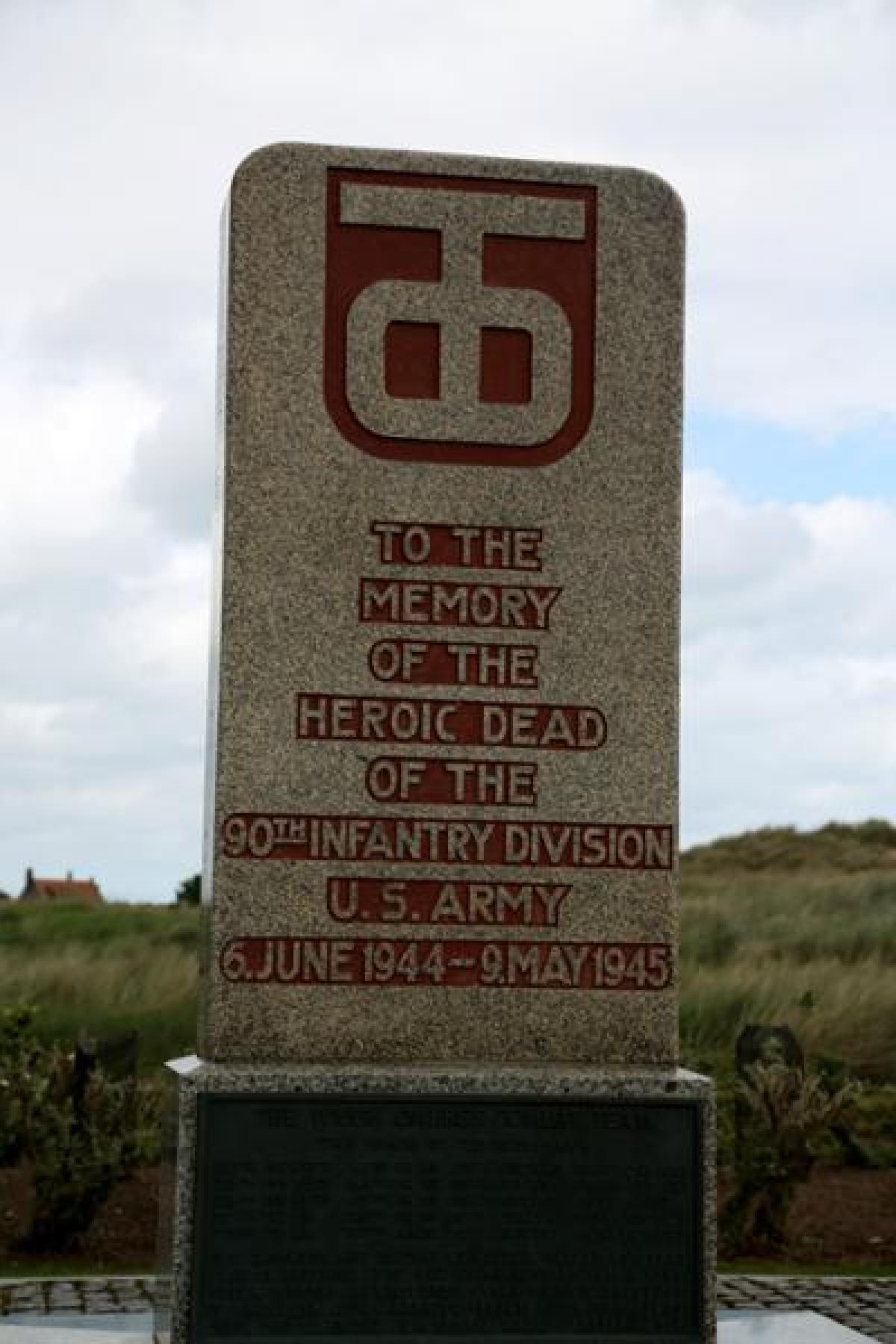 OK, Grove, Headstone Symbols and Meanings, U. S. Army 90th Infantry Division (Tough Ombres)